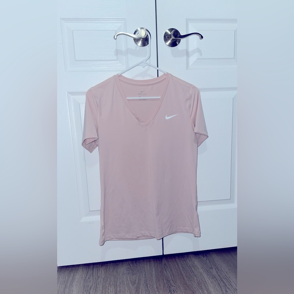 nike tee blush pink